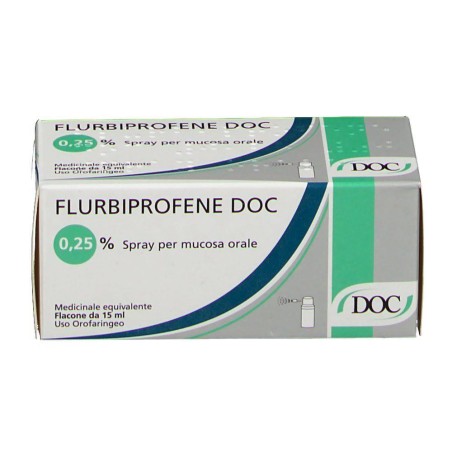 FLURBIPROFENE DOC%OS SPRAY15ML