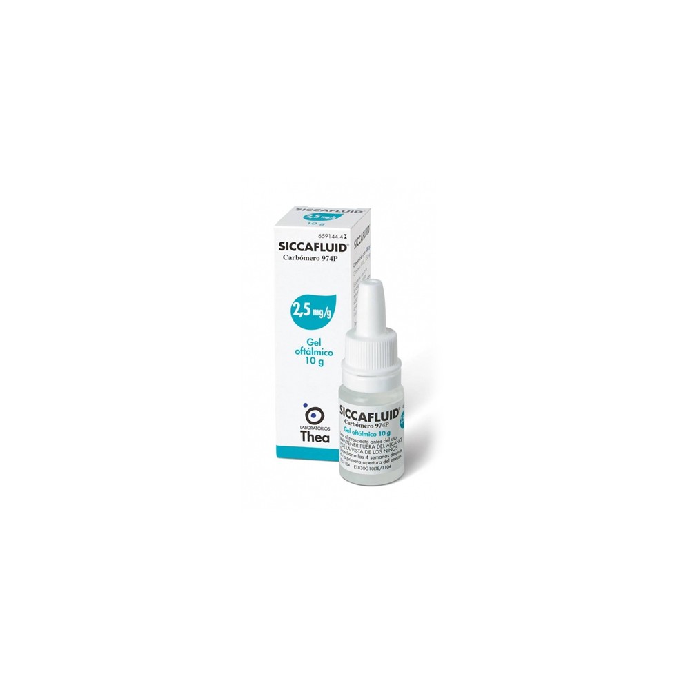 SICCAFLUID%GEL OFT 10G 2,5MG/G