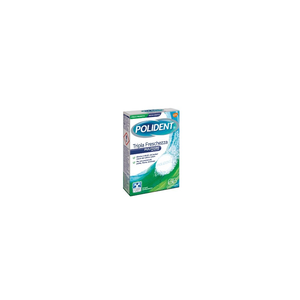POLIDENT TRIPLA FRESCH 66CPR