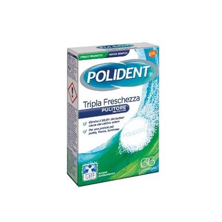 POLIDENT TRIPLA FRESCH 66CPR