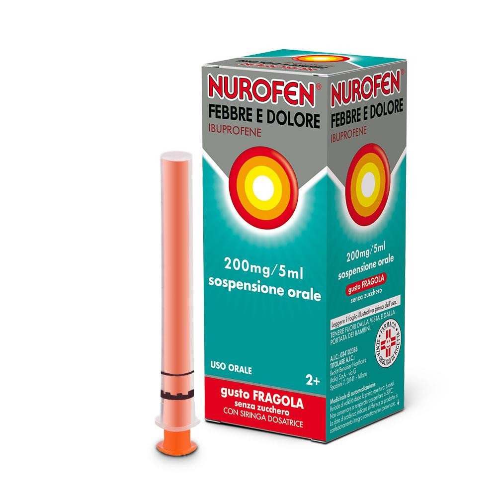 NUROFEN FEBBRE D%200MG/5ML FRA