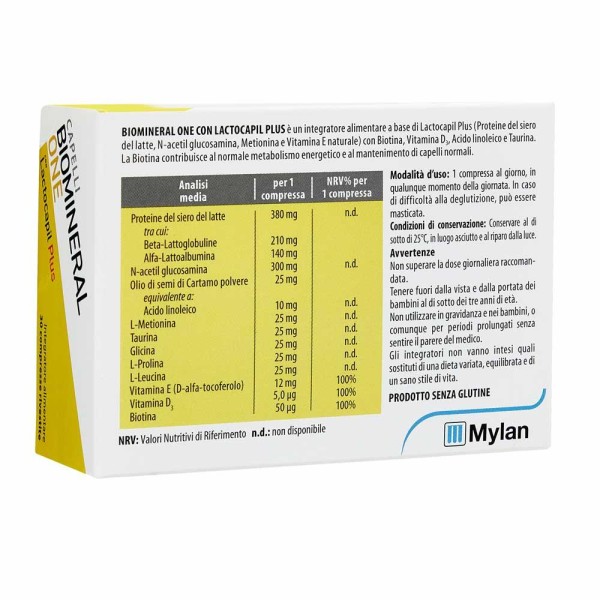 BIOMINERAL ONE LACTO PLUS30CPR