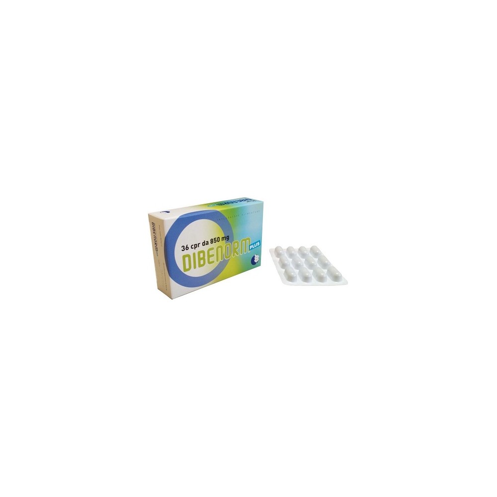 DIBENORM PLUS 36CPR 850MG