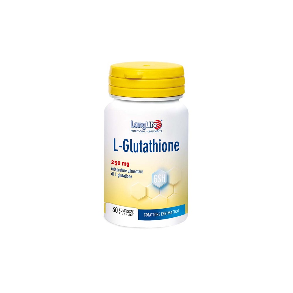 LONGLIFE L-GLUTATHIONE 30CPR