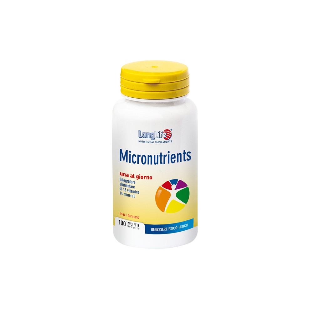 LONGLIFE MICRONUTRIENTS 100TAV