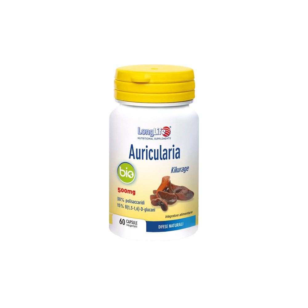 LONGLIFE AURICULARIA BIO 60CPS