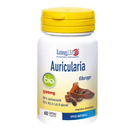LONGLIFE AURICULARIA BIO 60CPS
