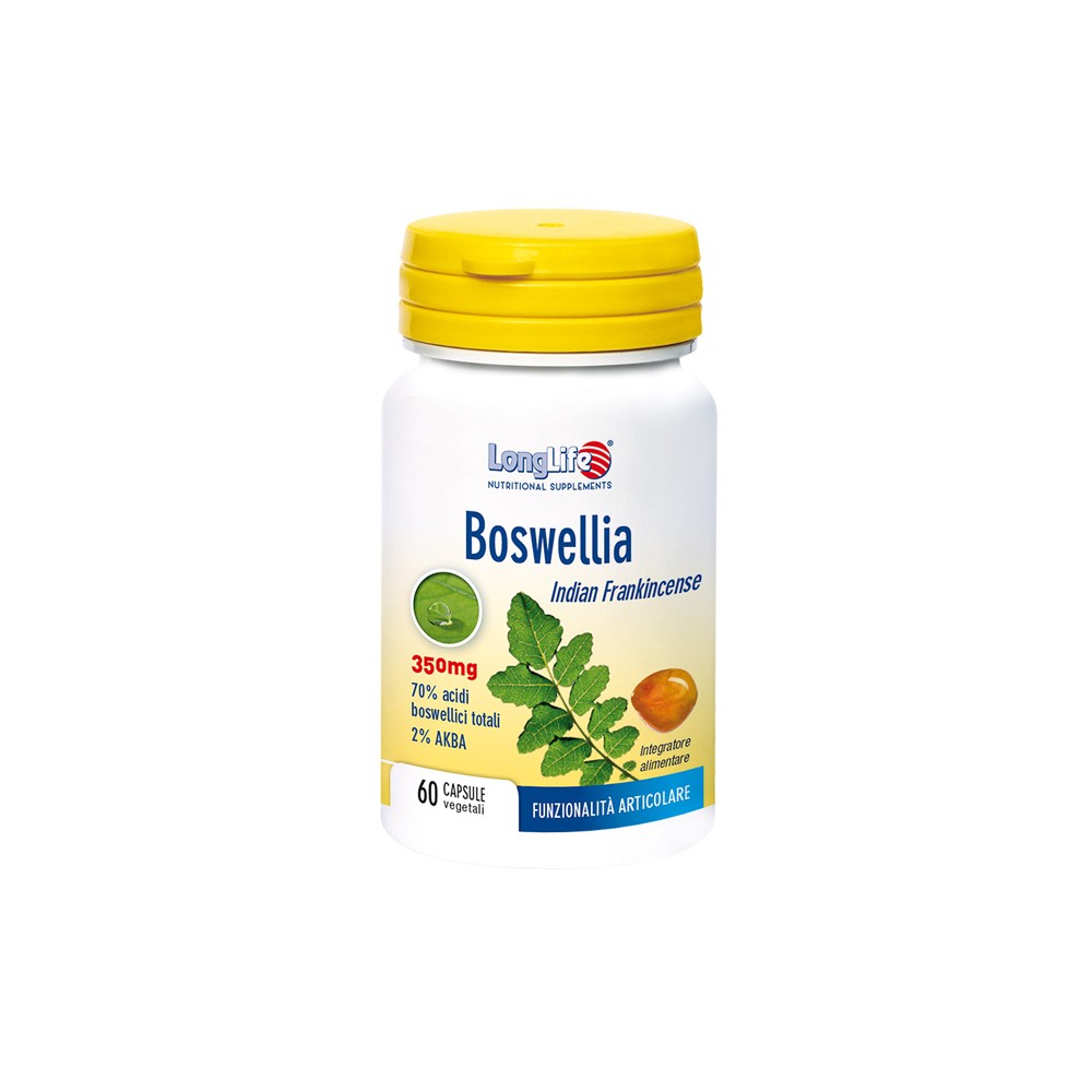 LONGLIFE BOSWELLIA 60CPS VEG