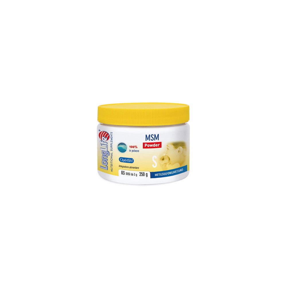 LONGLIFE MSM POWDER 250G
