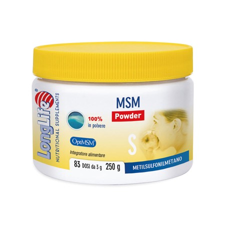 LONGLIFE MSM POWDER 250G
