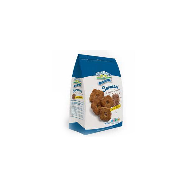 HAPPY FARM BISC SARACENI 300G
