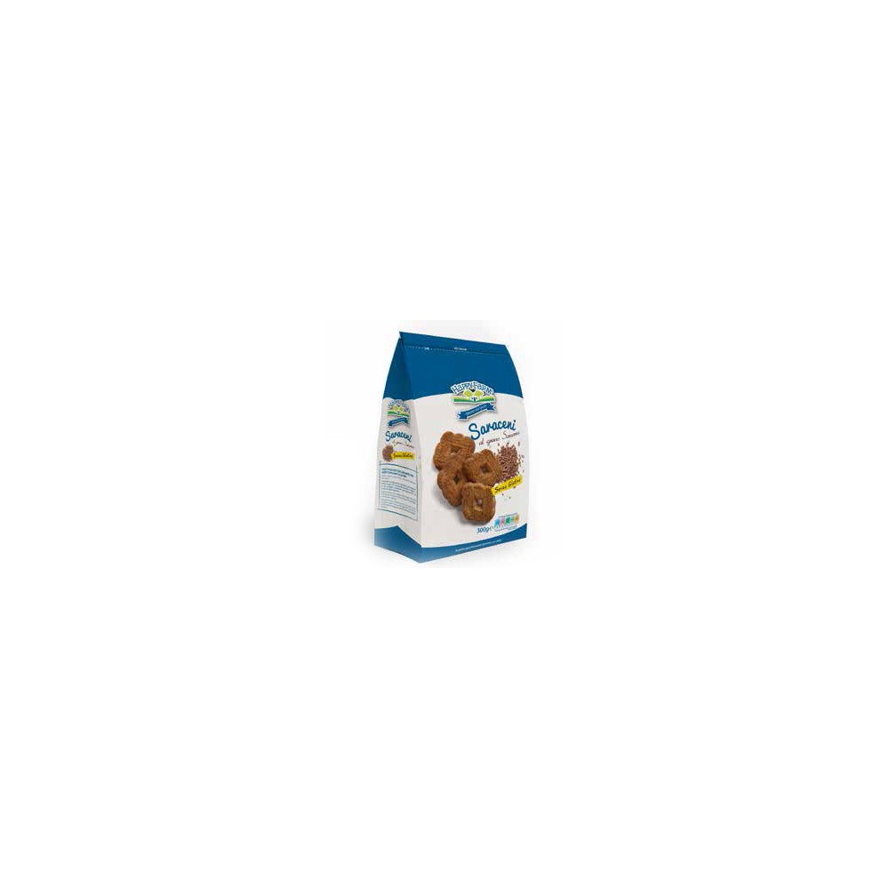 HAPPY FARM BISC SARACENI 300G