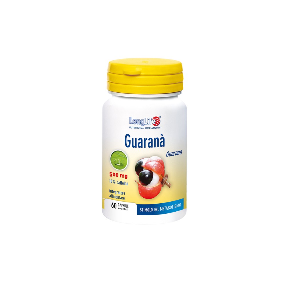 LONGLIFE GUARANA' 60CPS VEG