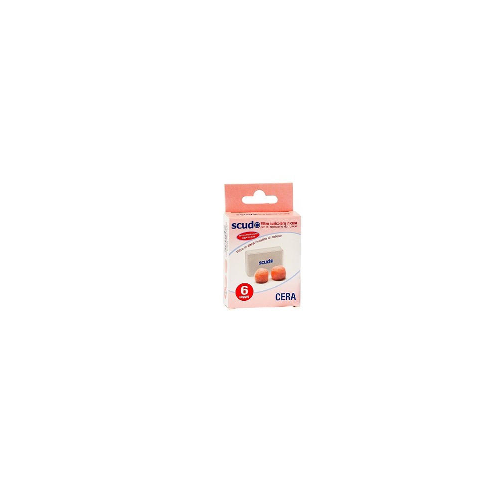 EARPLUG SCUDO CERA 6COPPIE 12P
