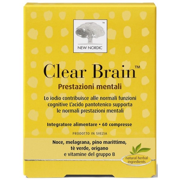 CLEAR BRAIN 60CPR