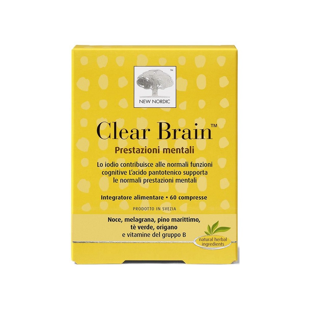CLEAR BRAIN 60CPR