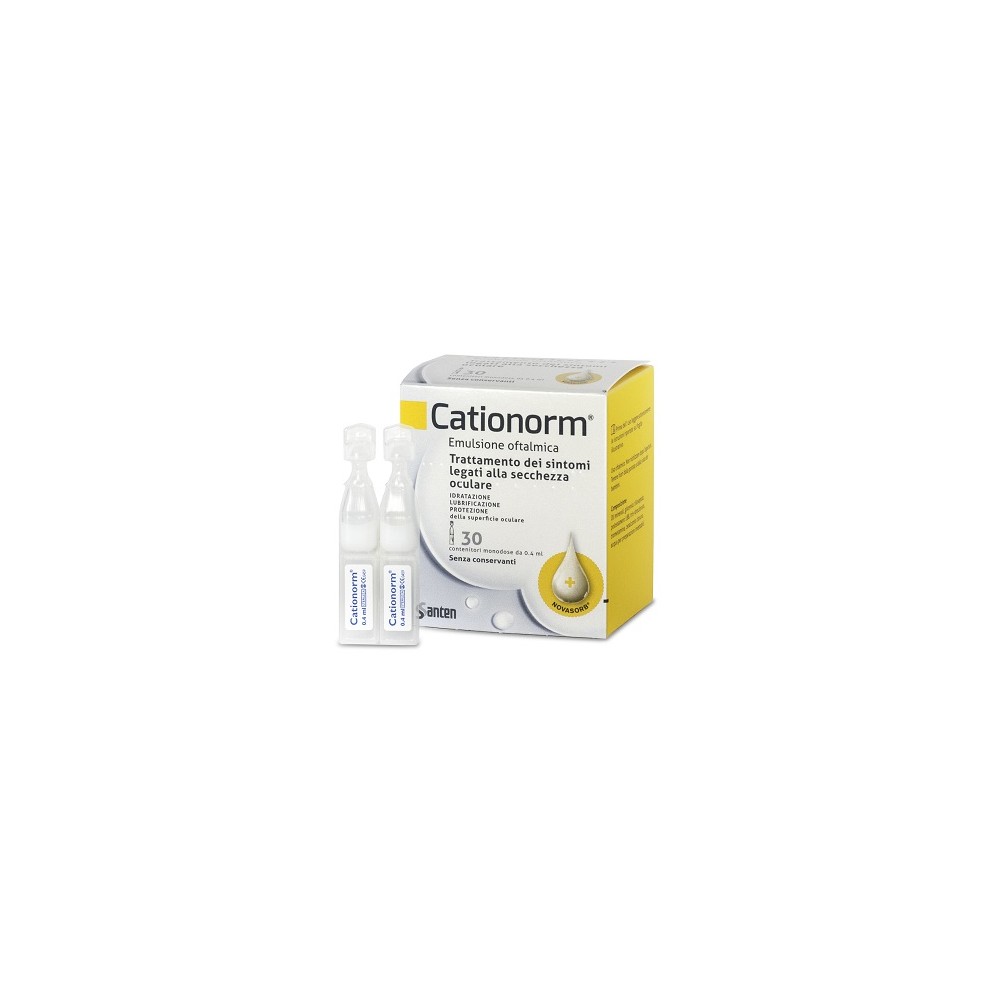 CATIONORM GOCCE 0,4ML 30F MONO