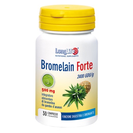 LONGLIFE BROMELAIN FORTE 30CPR