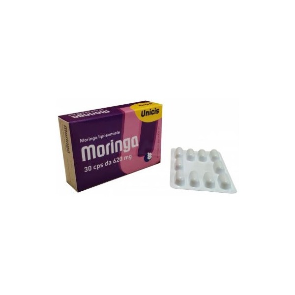 MORINGA UNICIS 30CPS 620MG
