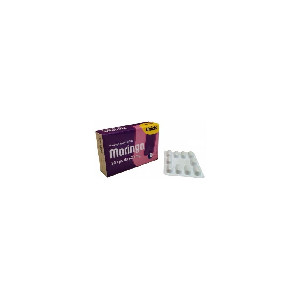 MORINGA UNICIS 30CPS 620MG