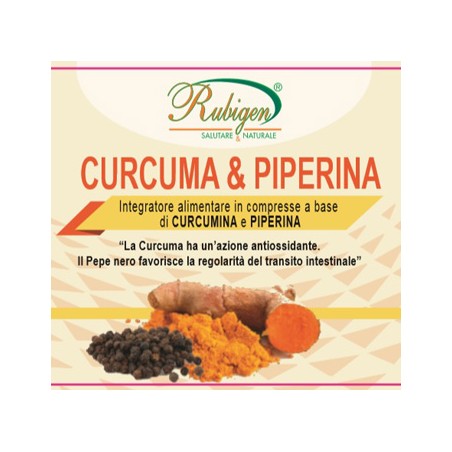 CURCUMA&PIPERINA RUBIGEN120CPR