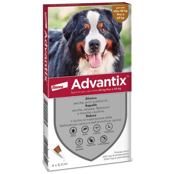 ADVANTIX SPOT ON%4PIP 40-60KG