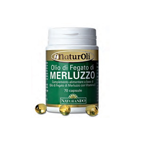 OLIO DI FEGATO MERLUZZO 70CPS