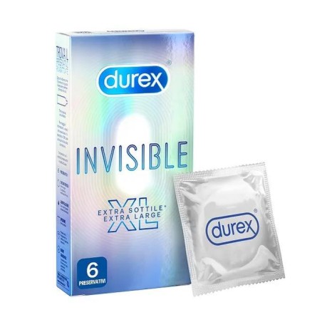 DUREX INVISIBLE XL 6PZ