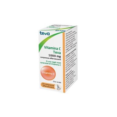 VITAMINA C TEVA%10CPR EFF 1G