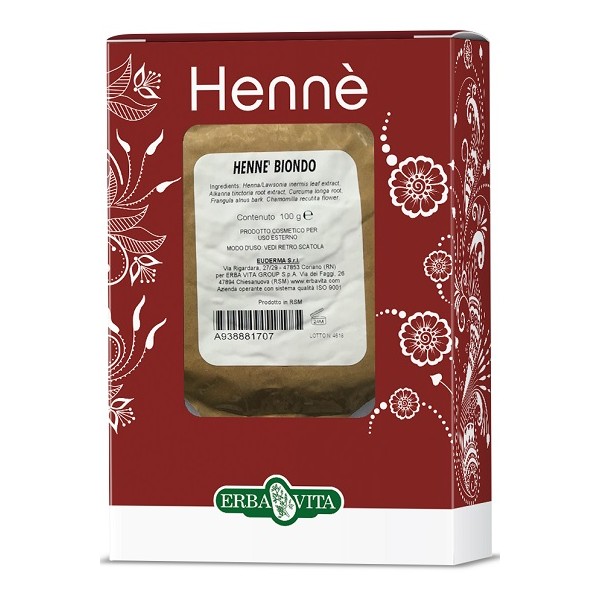 HENNE COLOR CAP BIONDO 100G