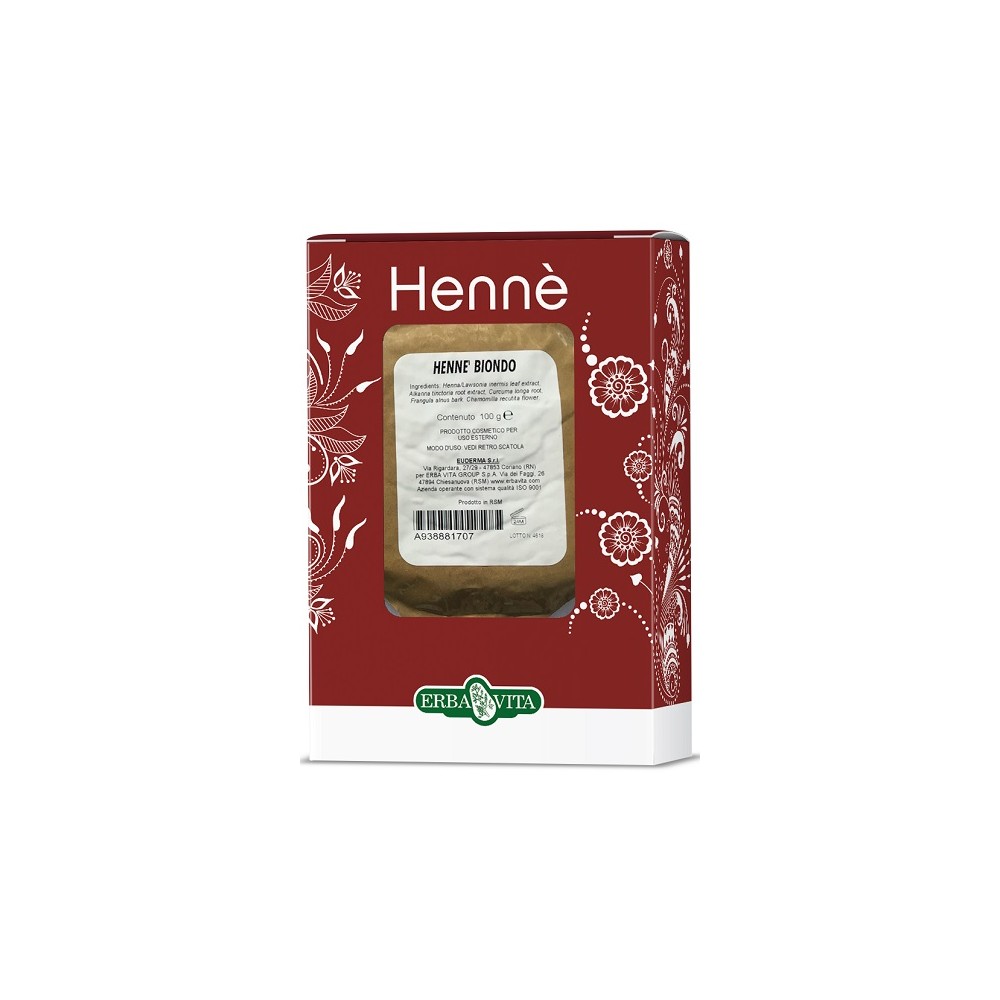 HENNE COLOR CAP BIONDO 100G