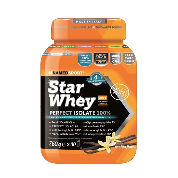 STAR WHEY ISOLATE VANILLA 750G