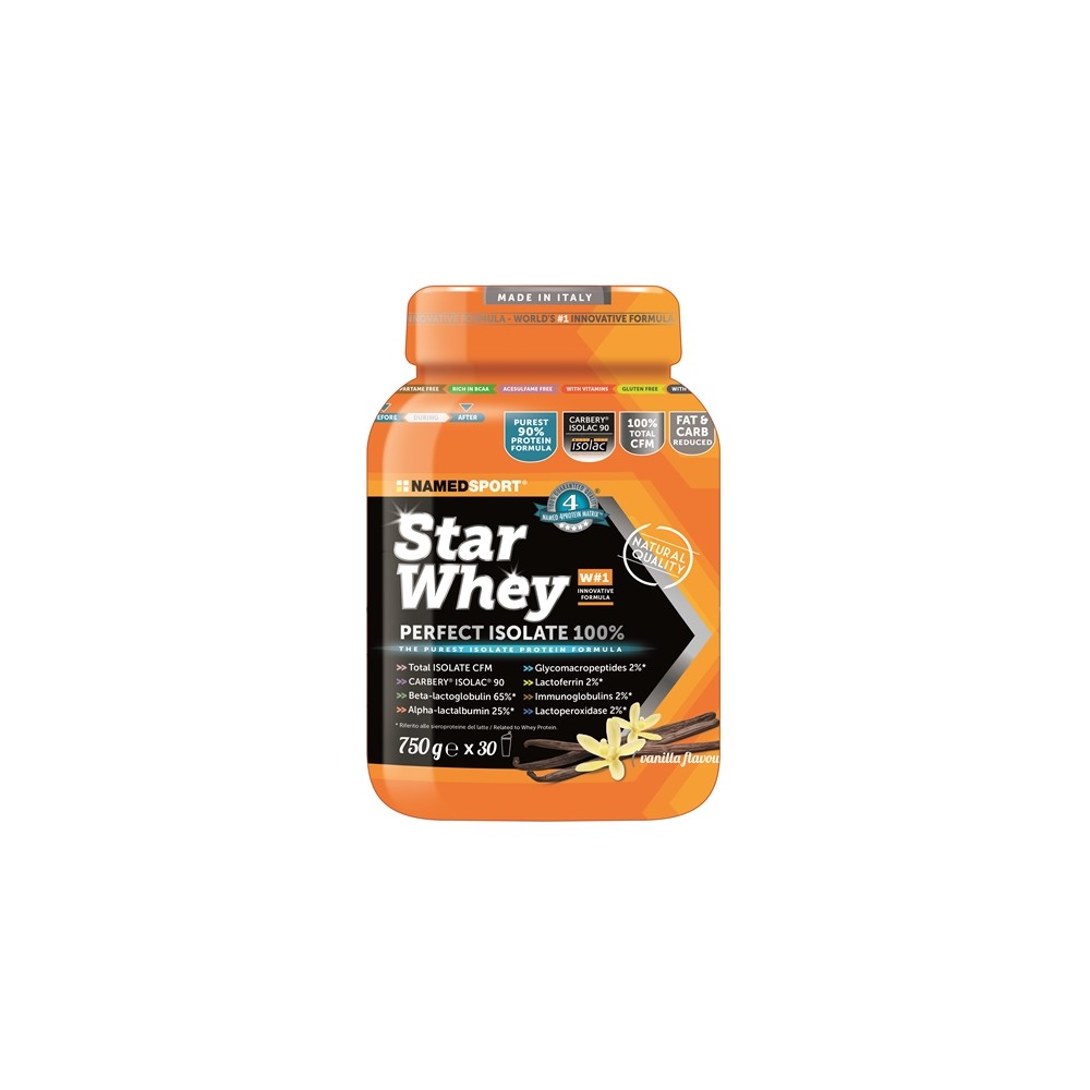 STAR WHEY ISOLATE VANILLA 750G