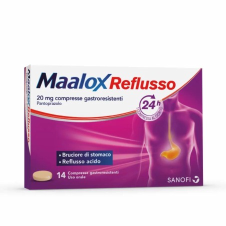 MAALOX REFLUSSO%14CPR 20MG