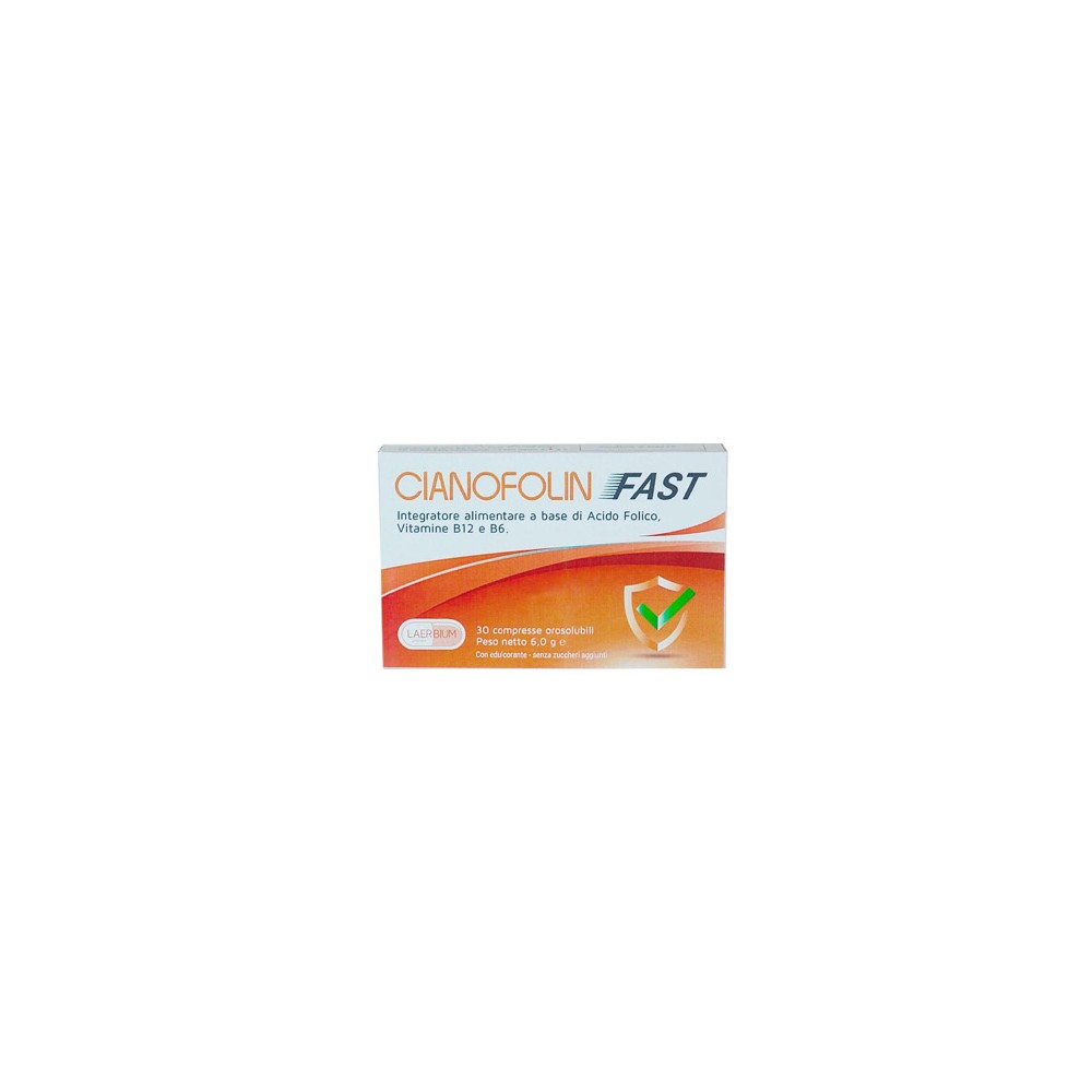 CIANOFOLIN FAST 30CPR OROSOLUB