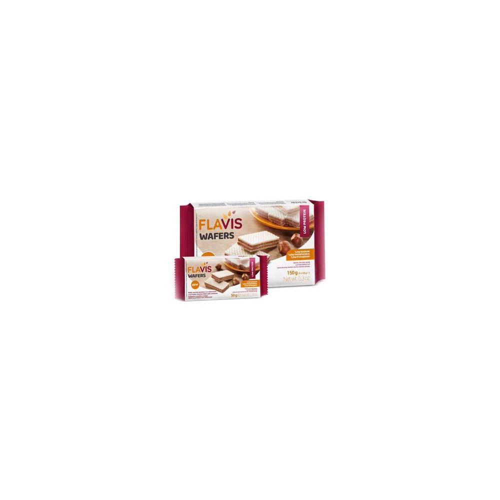 FLAVIS WAFERS NOCCIOLA 3X50G