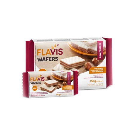 FLAVIS WAFERS NOCCIOLA 3X50G