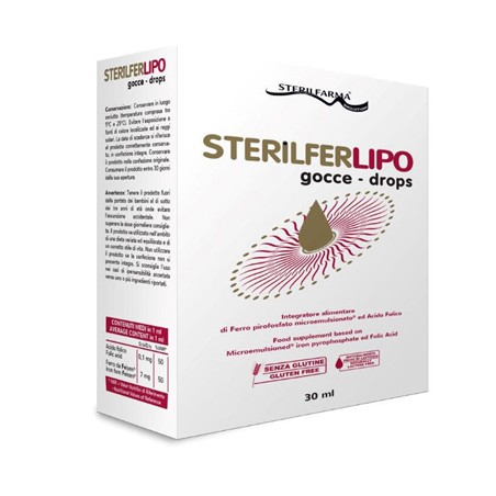 STERILFER LIPO GTT 30ML
