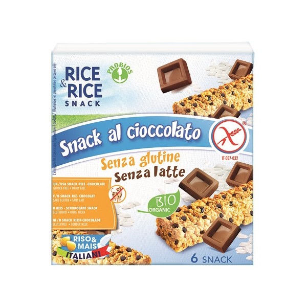 R&R SNACK RISO CIOCCOLATO6X21G