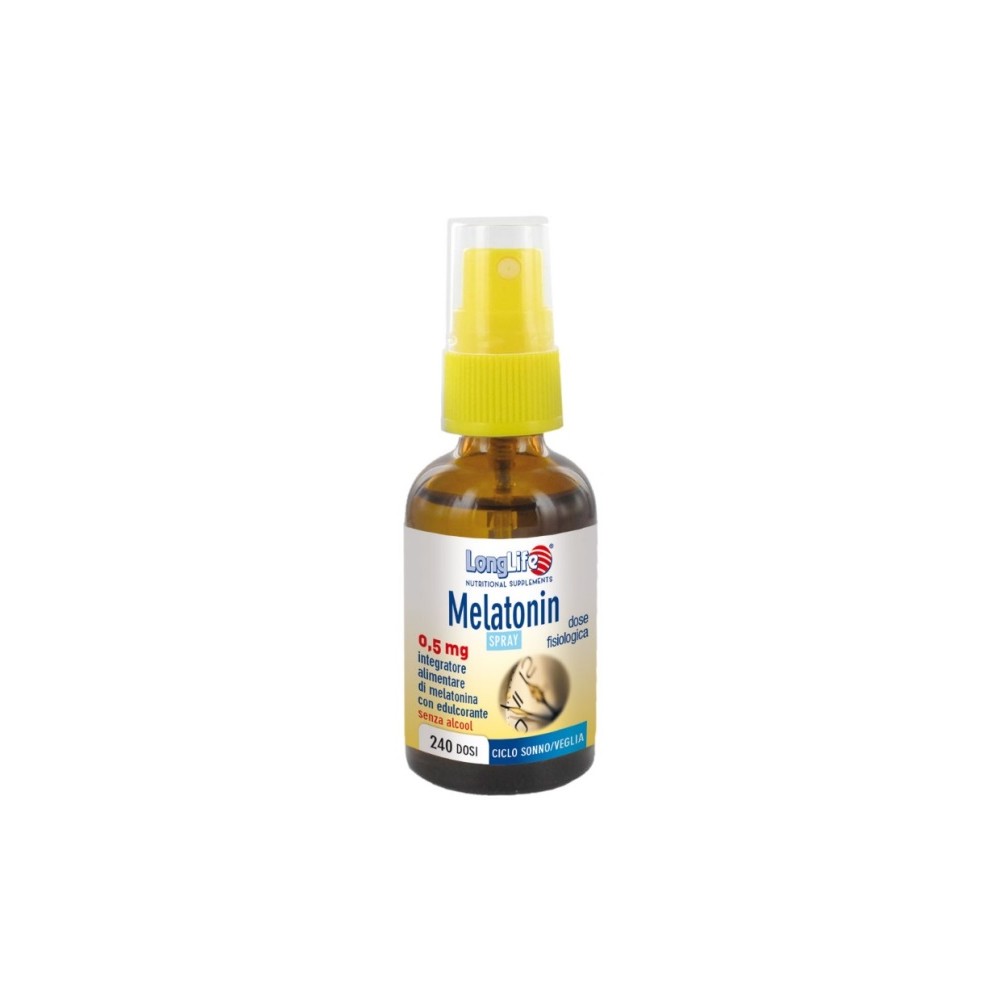 LONGLIFE MELATONIN SPRAY 0,5MG