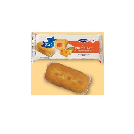 BONONIA PLUMCAKE ALB 6X45G