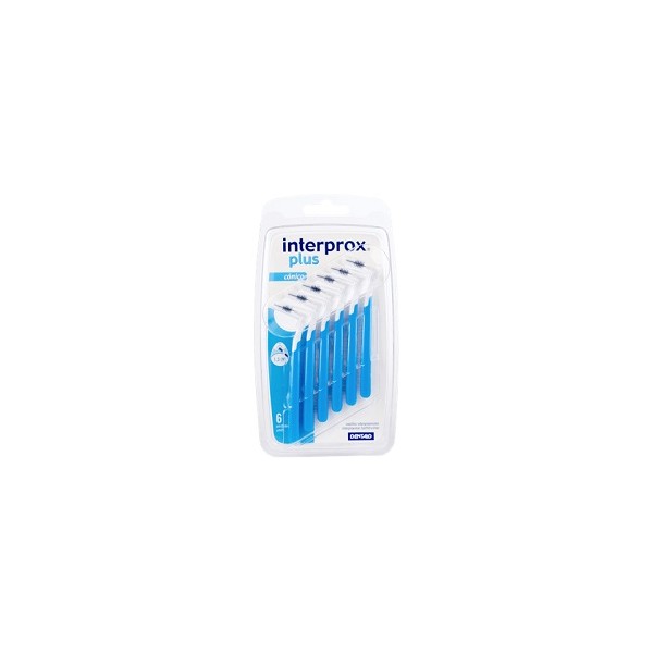 INTERPROX PLUS CONICO BLU 6PZ