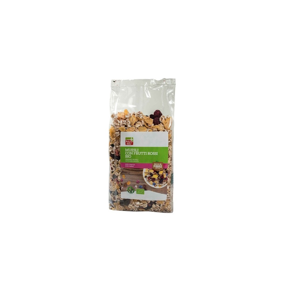 MUESLI FRUTTI ROSSI 375G BIO