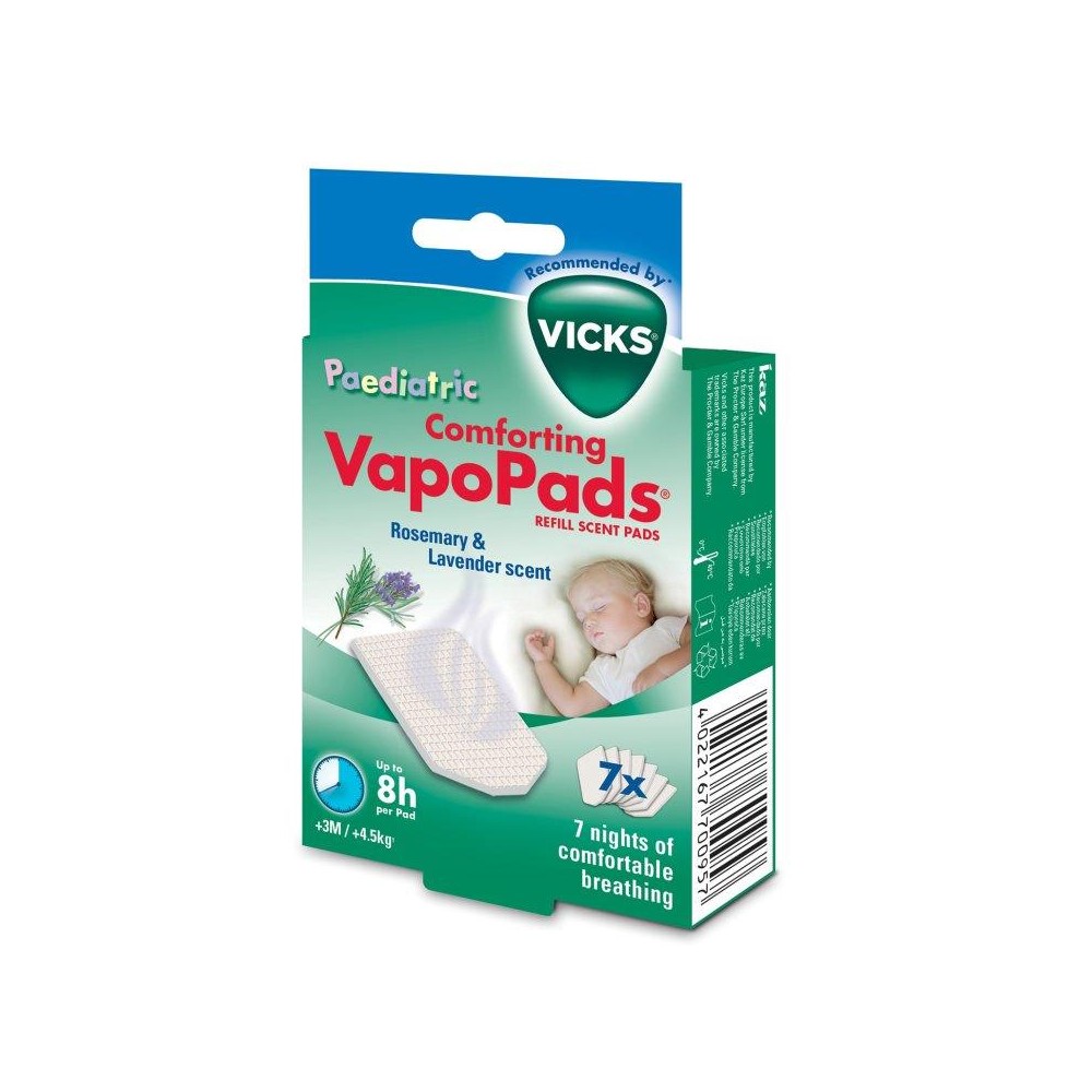 VICKS VAPOPADS ROSEMARY&LAVEND