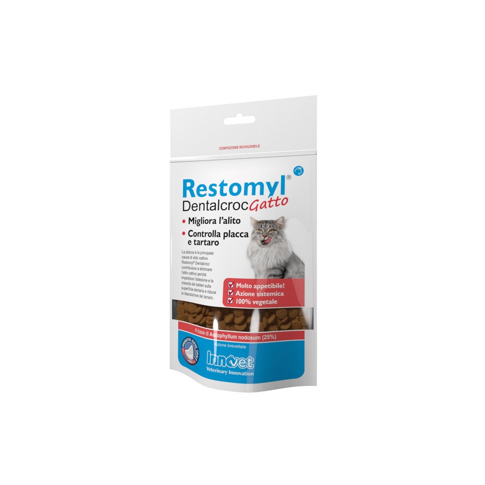 RESTOMYL DENTALCROC GATTO 60G