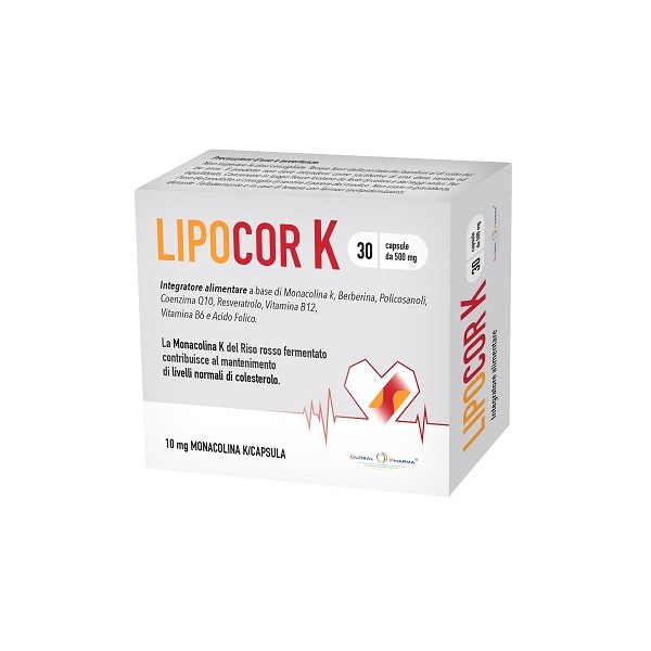 LIPOCOR K 30CPS