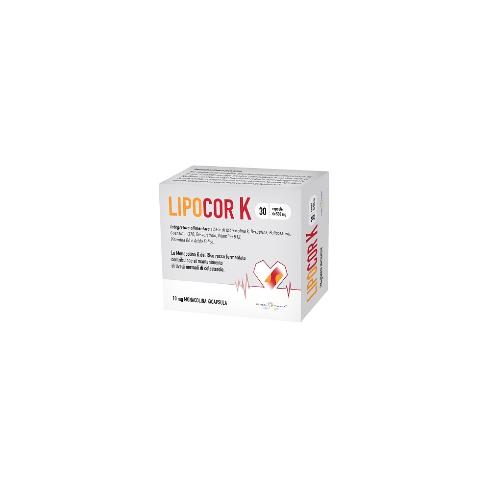 LIPOCOR K 30CPS