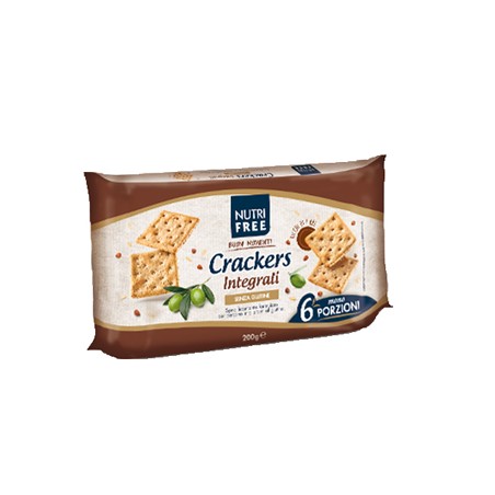 NUTRIFREE CRACKERS INTEGR 6PZ