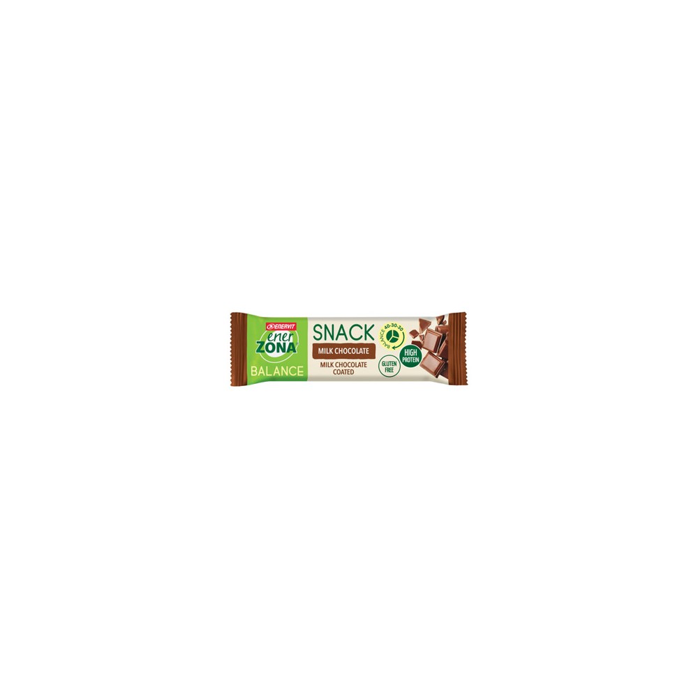 ENERZONA SNACK MILK CHOCO 33G