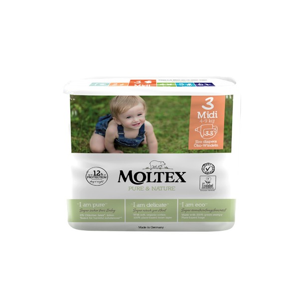 MOLTEX PURE&NATURE MD 4-9KG T3